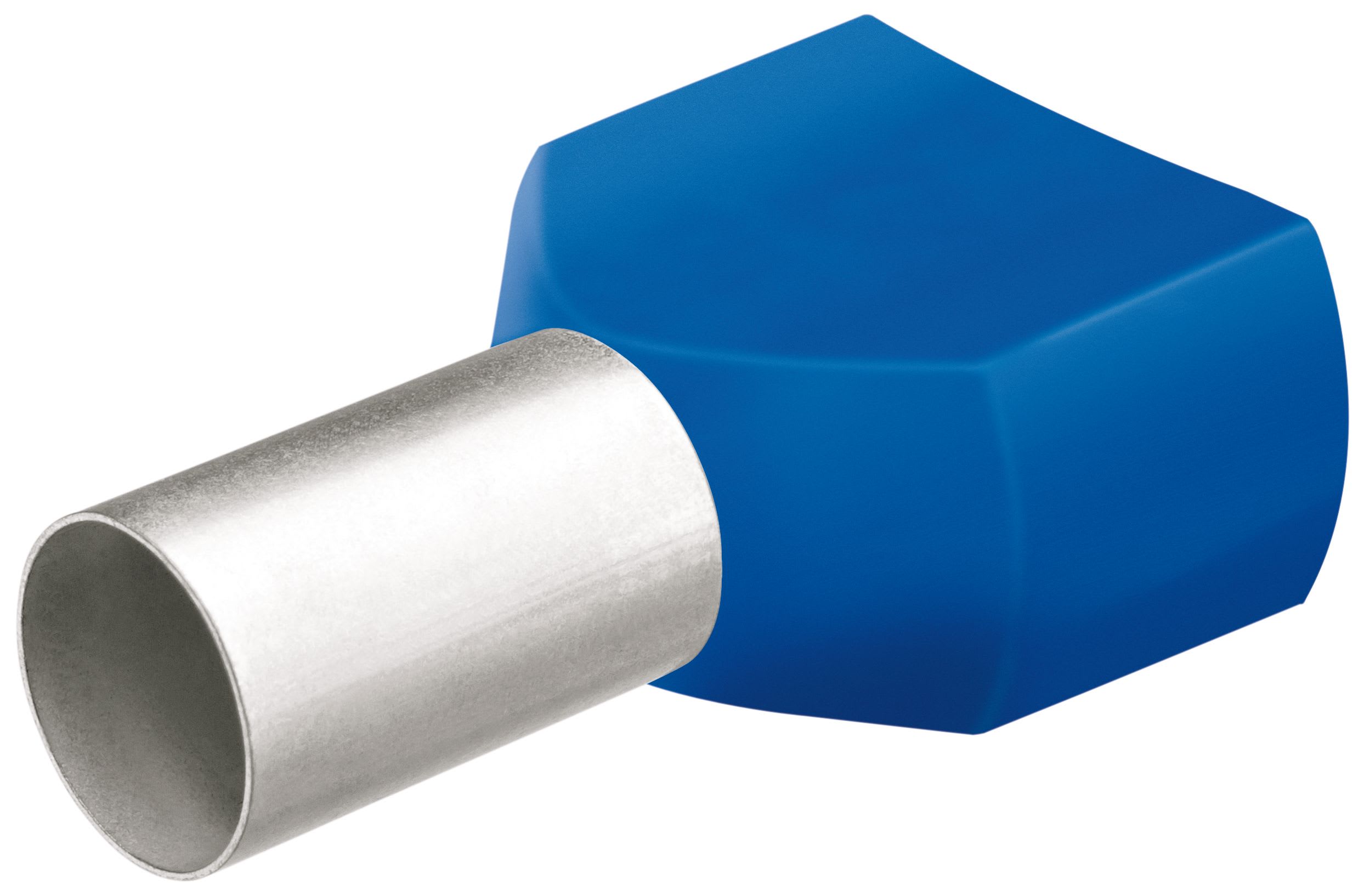 KNIPEX - Embouts de câbles jumelés bleu isolés 2 x 2,5mm² - 100 pièces