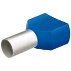 KNIPEX - Embouts de câbles jumelés bleu isolés 2 x 2,5mm² - 100 pièces