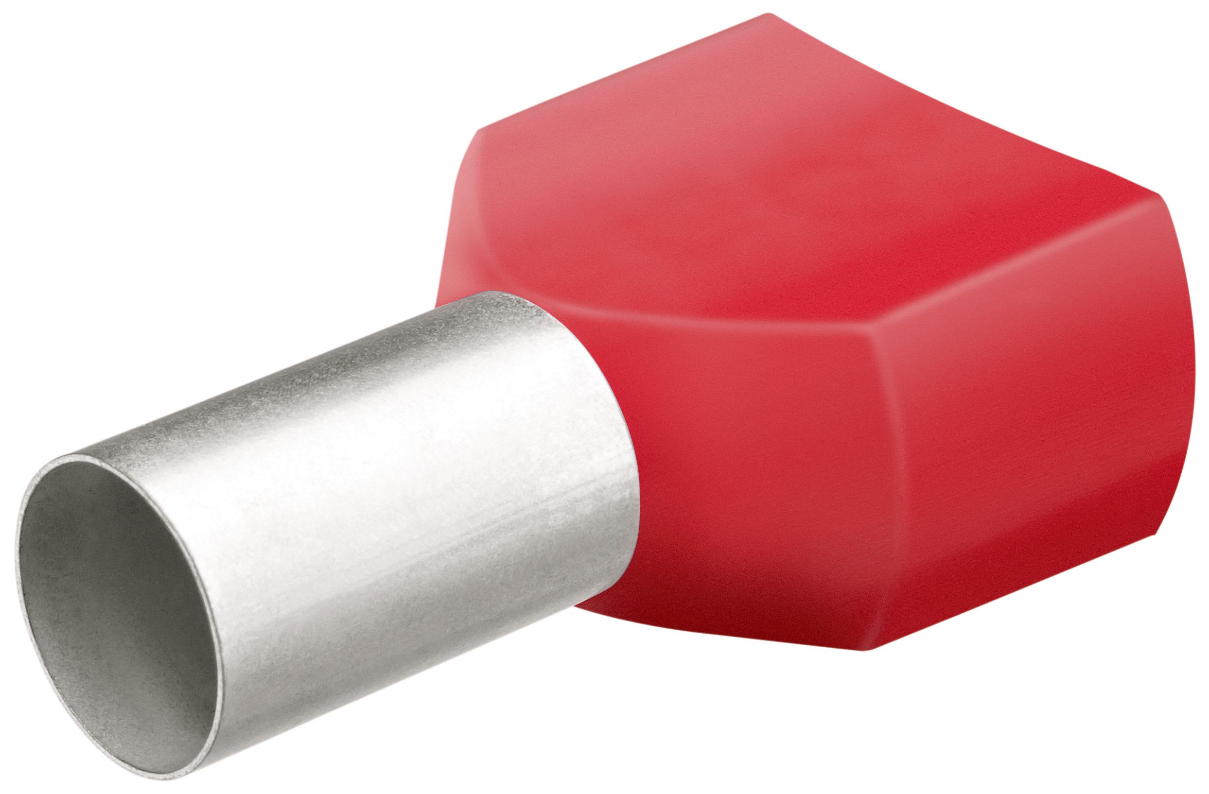 KNIPEX - Embouts de câbles jumelés rouge isolés 2 x 1,0mm² - 200 pièces