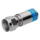 KNIPEX - Fiches F de compression a sertir pour cable coaxial D 7mm - 10 pieces