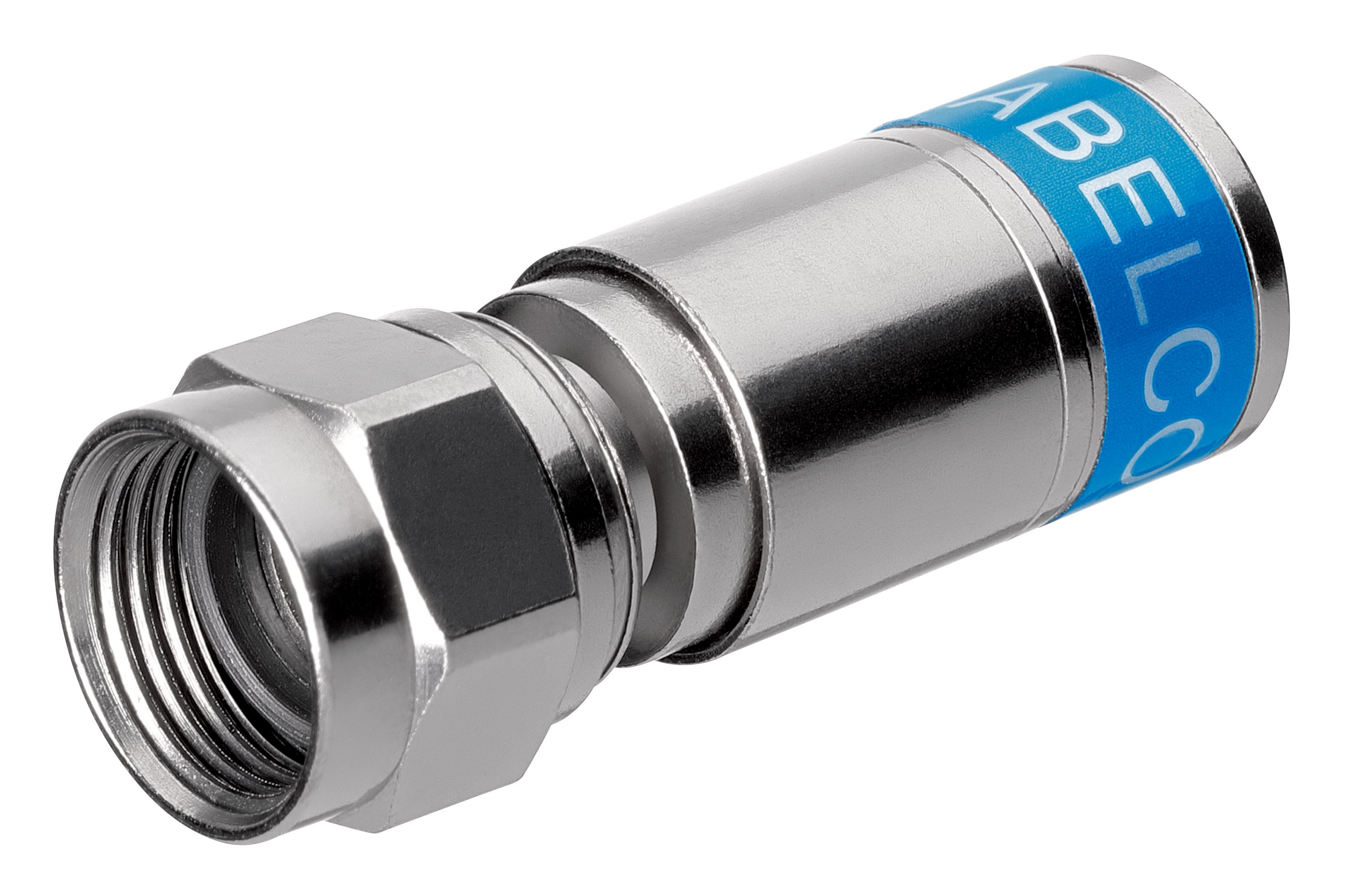 KNIPEX - Fiches F de compression à sertir pour câble coaxial Ø 7mm - 10 pièces