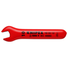 KNIPEX - Cle a fourche - 10mm - Tete inclinee a 15 - Longueur 105mm - Isolee 1000V