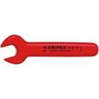 KNIPEX - Cle a fourche - 9mm - Tete inclinee a 15 - Longueur 105mm - Isolee 1000V
