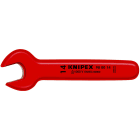 KNIPEX - Cle a fourche - 22mm - Tete inclinee a 15 - Longueur 190mm - Isolee 1000V