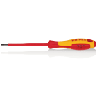 KNIPEX - Tournevis plat - 4mm - Isole 1000V - Longueur lame 100mm