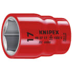 KNIPEX - Douille - 16mm - Carre femelle 3-8 - 6 pans - Gainage surmoule isole 1000V