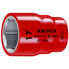KNIPEX - Douille - 14mm - Carre femelle 1-2 - 6 pans - Gainage surmoule isole 1000V