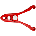 KNIPEX - Agrafe en plastique de fixation de nappes isolantes avec ressort - Isolée 1000V