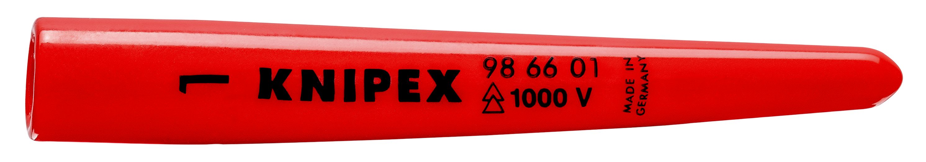 KNIPEX - Embout de sécurité conique autobloquant - Indice de conducteur 1 - Isolé 1000V