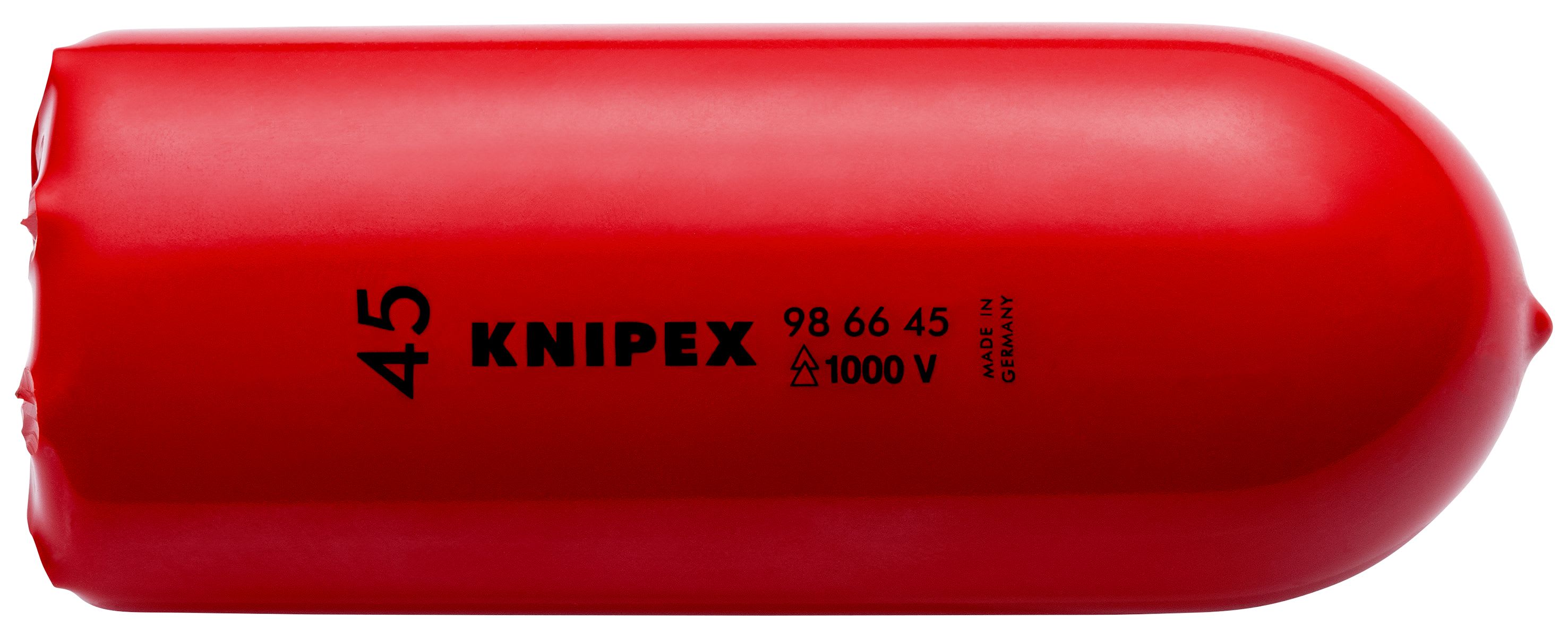 KNIPEX - Embout de sécurité conique autobloquant 45mm - Longueur 130 mm - Isolé 1000V
