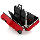 KNIPEX - Mallette à outils double compartiment rouge "BIG Twin Move RED" - Vide