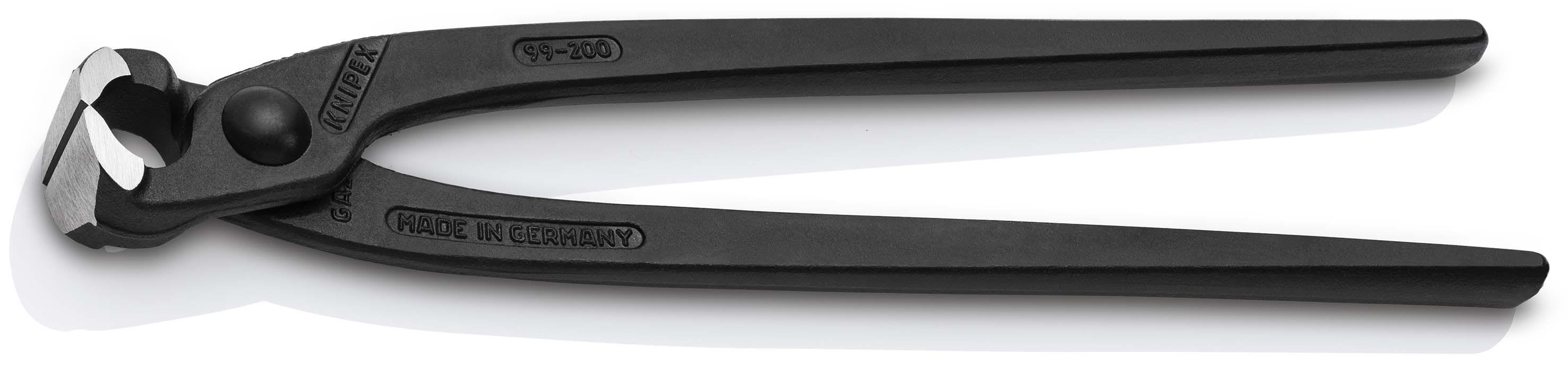 KNIPEX - Tenaille russe 200mm noire - Tête polie - Capacité de coupe 1,8mm
