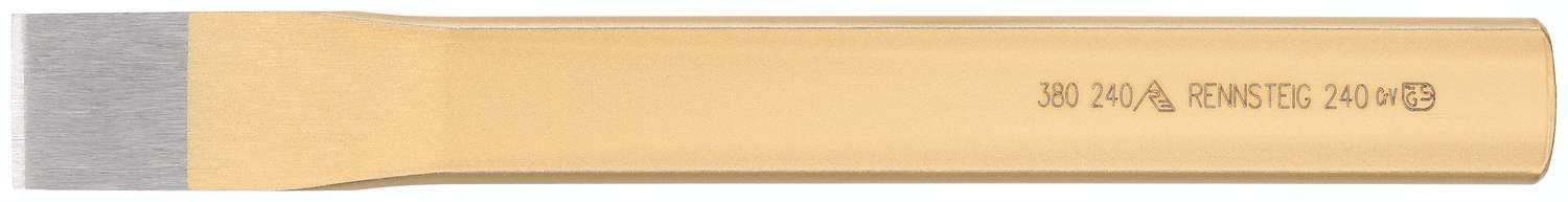 KNIPEX - Ciseau de carrossier droit, 28 x 240 mm, verni