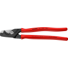 KNIPEX - Coupe-câbles StepCut XL - 225mm - Gainage PVC - Bruni - Cu / Al Ø23mm/120mm² -SC