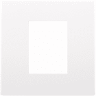 Disano - Plaque de finition blanche + support d'encastrement