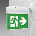 Disano - SAFETY-FLAG 620 Led SE autonomie 3H gris Ceml