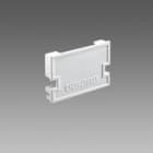 Disano - Accessoire 6045 Embout Fermeture blanc en acier galvanisé