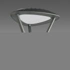 Disano - LOTO 3340 Led 38W 4000K argent sablé CRI80 IP66IK09