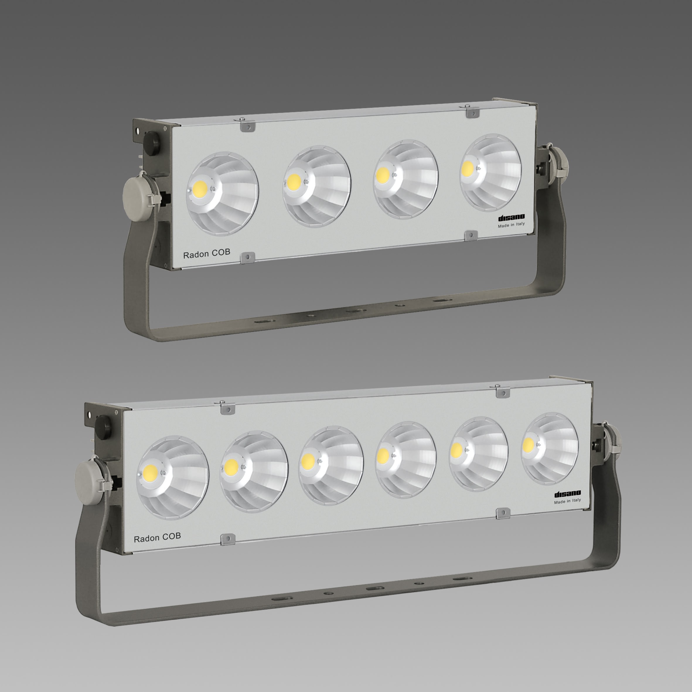 Disano - RADON COB HE 1 Module 2152 Led 290W graphite Ip66 Ik08 40714lm 3000K Symetrique