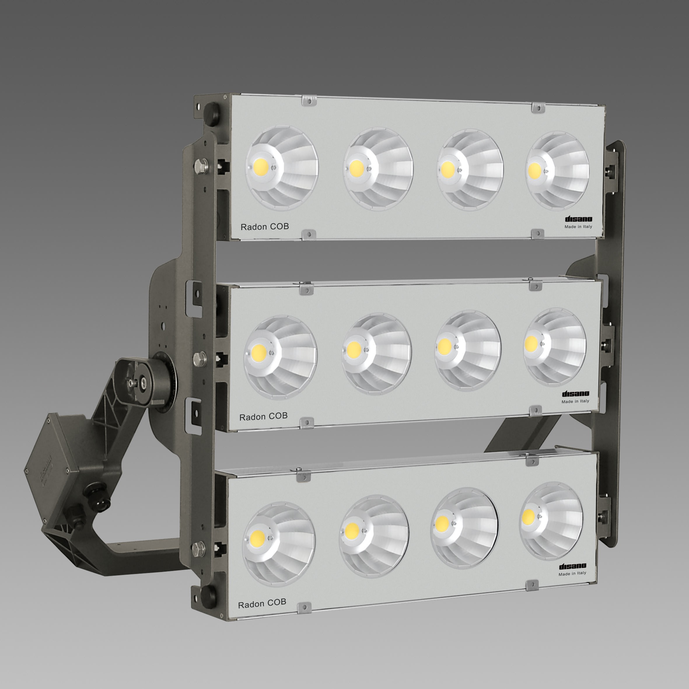 Disano - RADON HP 2169 Led 885W 3000K graphite symétrique 3 modules