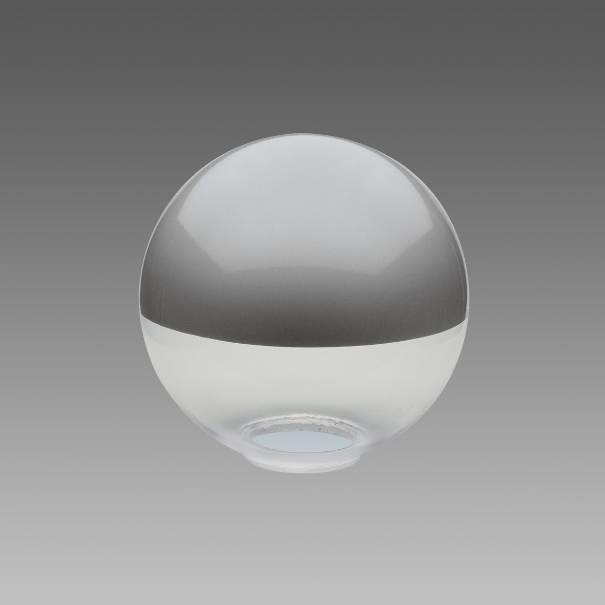 Disano - GLOBES argent sablé Lisse 1305 diamètre 400 IP65 non lampé