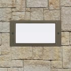 Disano - BOX 1206 MAX 25 non lampé graphite avec diffuseur opale culot E14