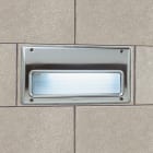 Disano - BOX 1 1609 Led 4,5W 446lm 3000K Inox avec visière asymétrique