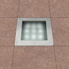 Disano - MINIQUADRO 1822 Led 3W inox 3000K IP67IK09