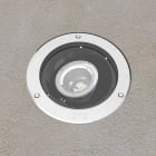 Disano - FLOOR 1688 Led ambre 19W Inox Encastré Orientable FL Diamètre 245