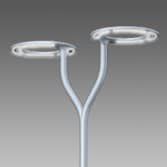 Disano - Accessoire 532 Bras Pour mât AURA graphite