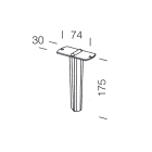 Disano - Accessoire 119 Piquet noir KOALA en nylon