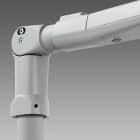 Disano - Accessoire 405 Fixation articulée argent pour poteau SUSA