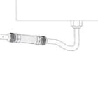 Disano - Accessoire 369 Conneteur Pour MICROFLOOR noir