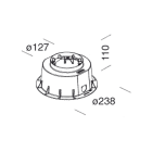 Disano - Accessoire 313 Boitier d'encastrement MICROFLOOR
