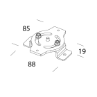 Disano - Accessoire 533 Fixation Tournante inox en acier orientabilité 120D pour ASTRO