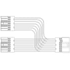 Disano - Accessoire 6622 Raccordement électrique T 7 Poles blanc