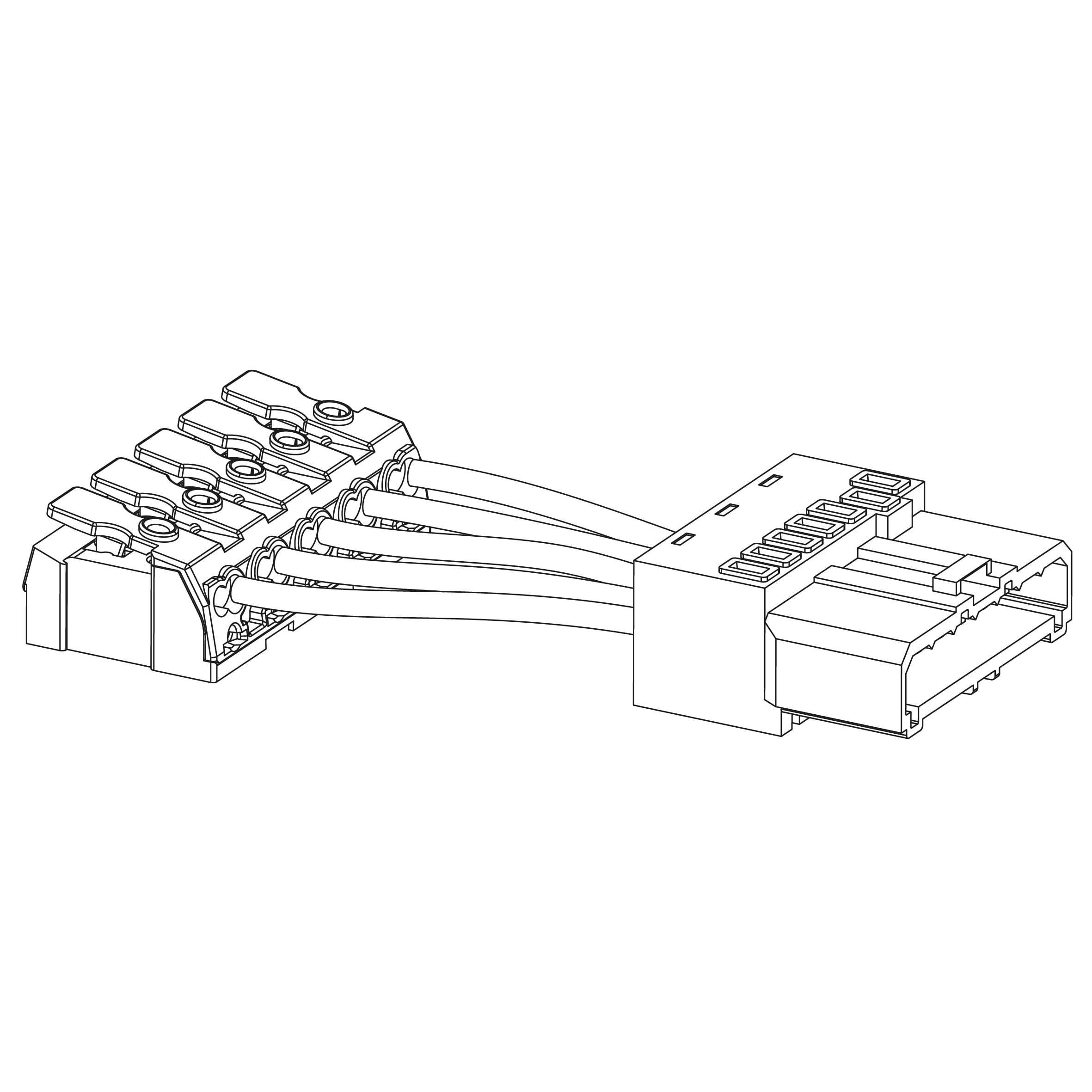 Disano - Accessoire 6623 Alimentation 11 Poles blanc