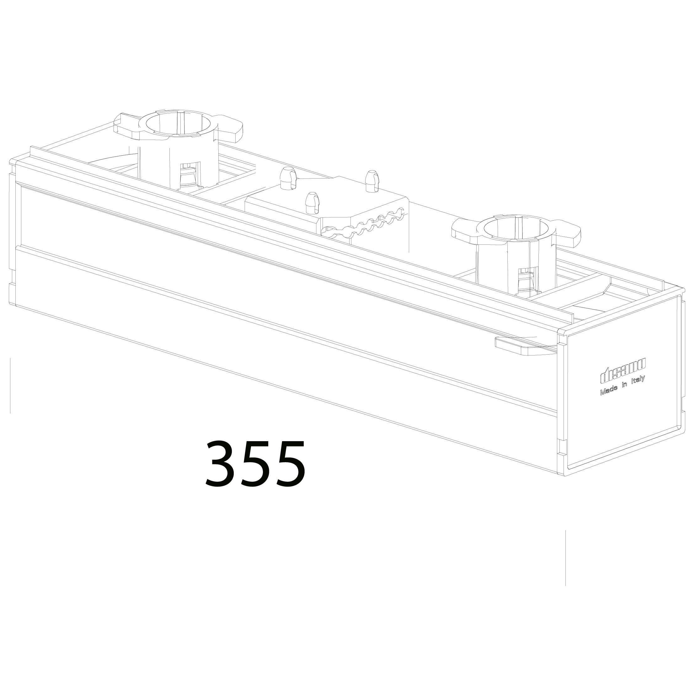Disano - Accessoire 6624 Capot sectionneur en polycarbonate