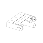 Disano - Accessoire 578 Etrier Orientable ajustable en acier anthracite