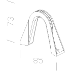 Disano - Accessoire 329 Fixation Suspension anthracite