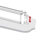 Disano - Accessoire 905 Etrier Encastré Faux plafond galvanisé