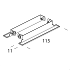 Disano - Accessoire 224 Embout de fermeture blanc