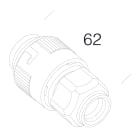Disano - Accessoire 372 Connecteur Rapide Femelle gris