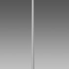 Disano - Mât 4M argent sablé Cylindro Conique 116/60 sans tiges