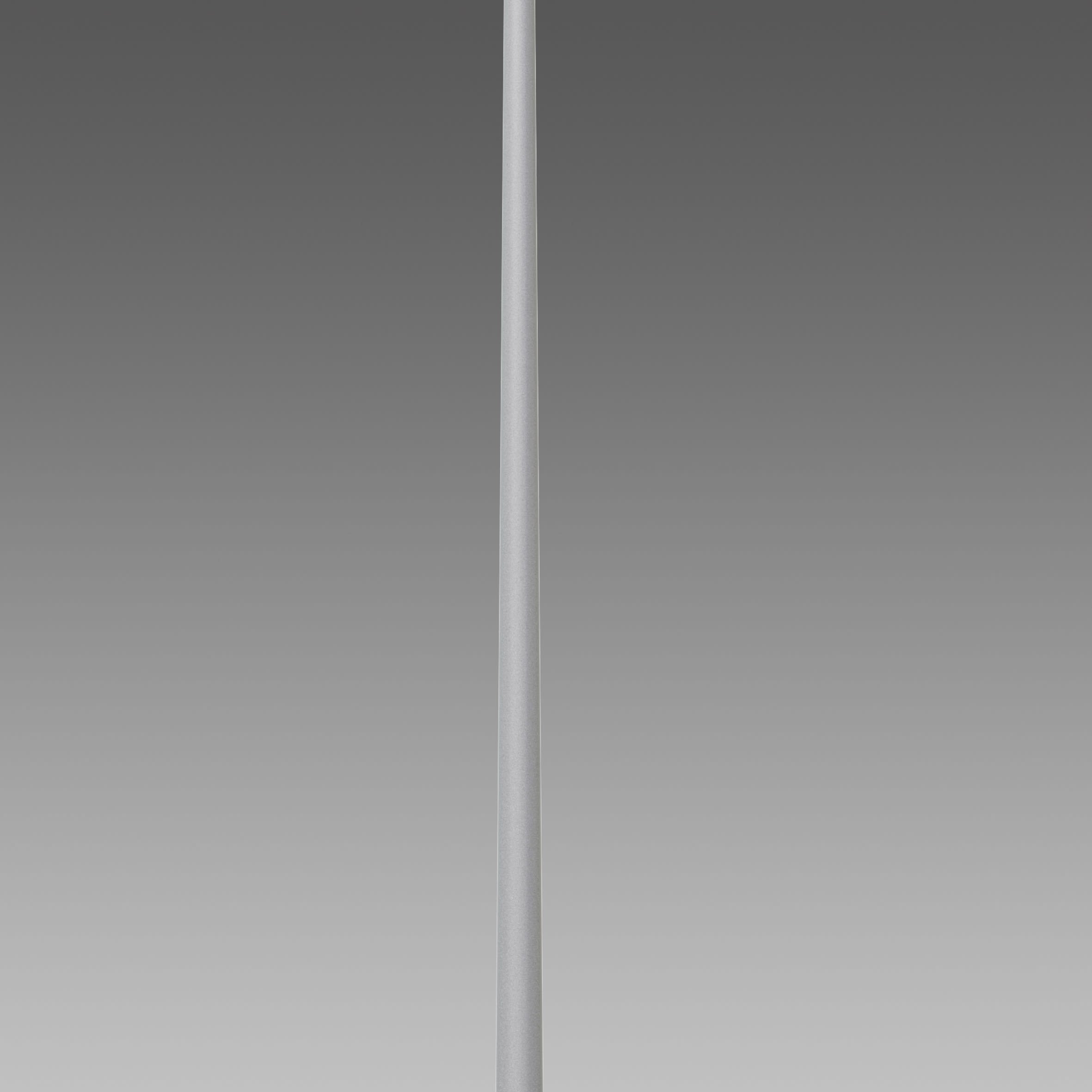 Disano - Mât 5M argent sablé Cylindro Conique 130/60 sans tiges