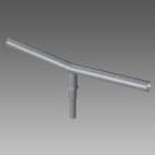 Disano - CRT Double crosse Galva 0,5M 180D pour mât Cylindro Conique
