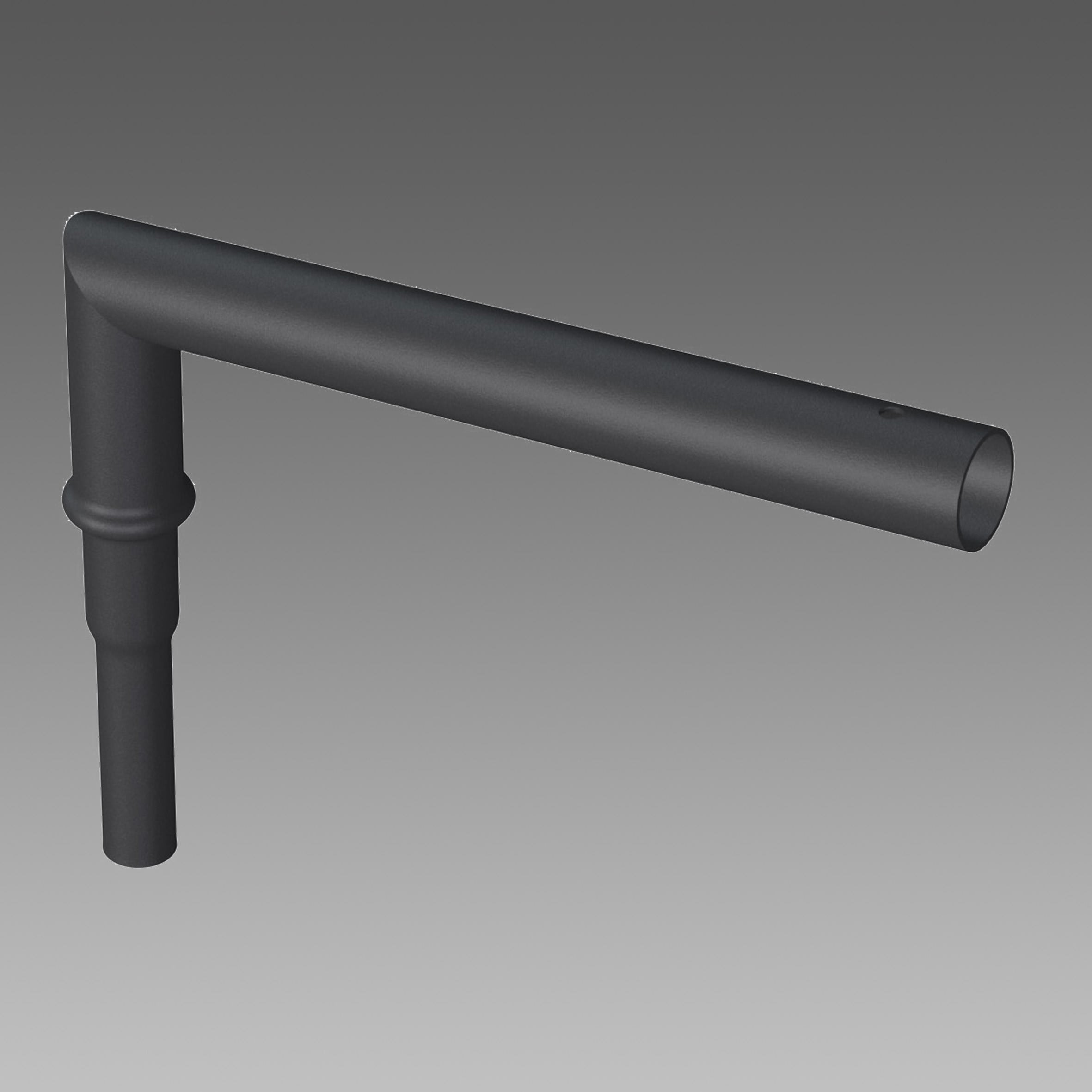 Disano - CRT Simple crosse graphite 0,5M pour mât Cylindro Conique