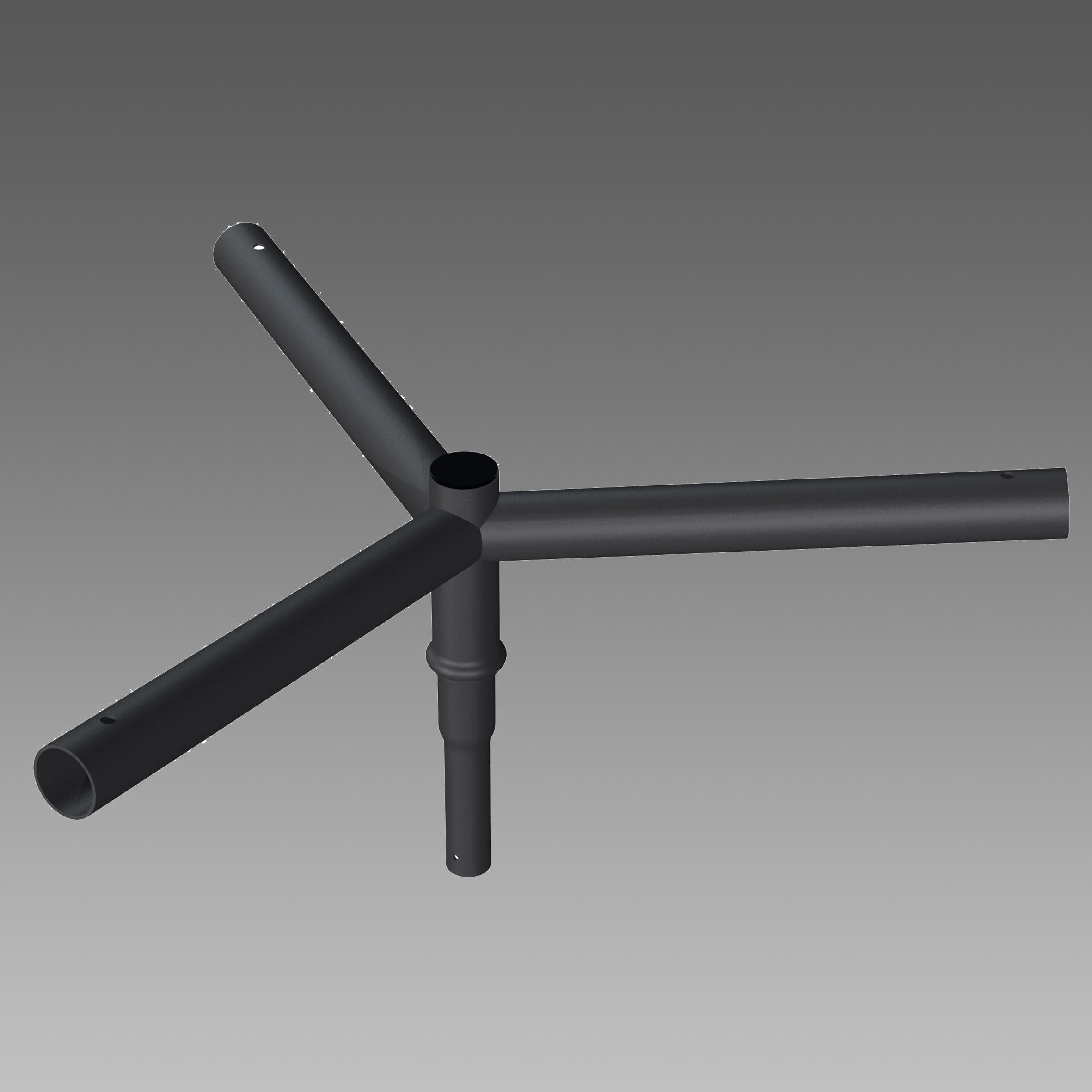 Disano - CRT Triple crosse graphite 0,5M 120D pour mât Cylindro Conique