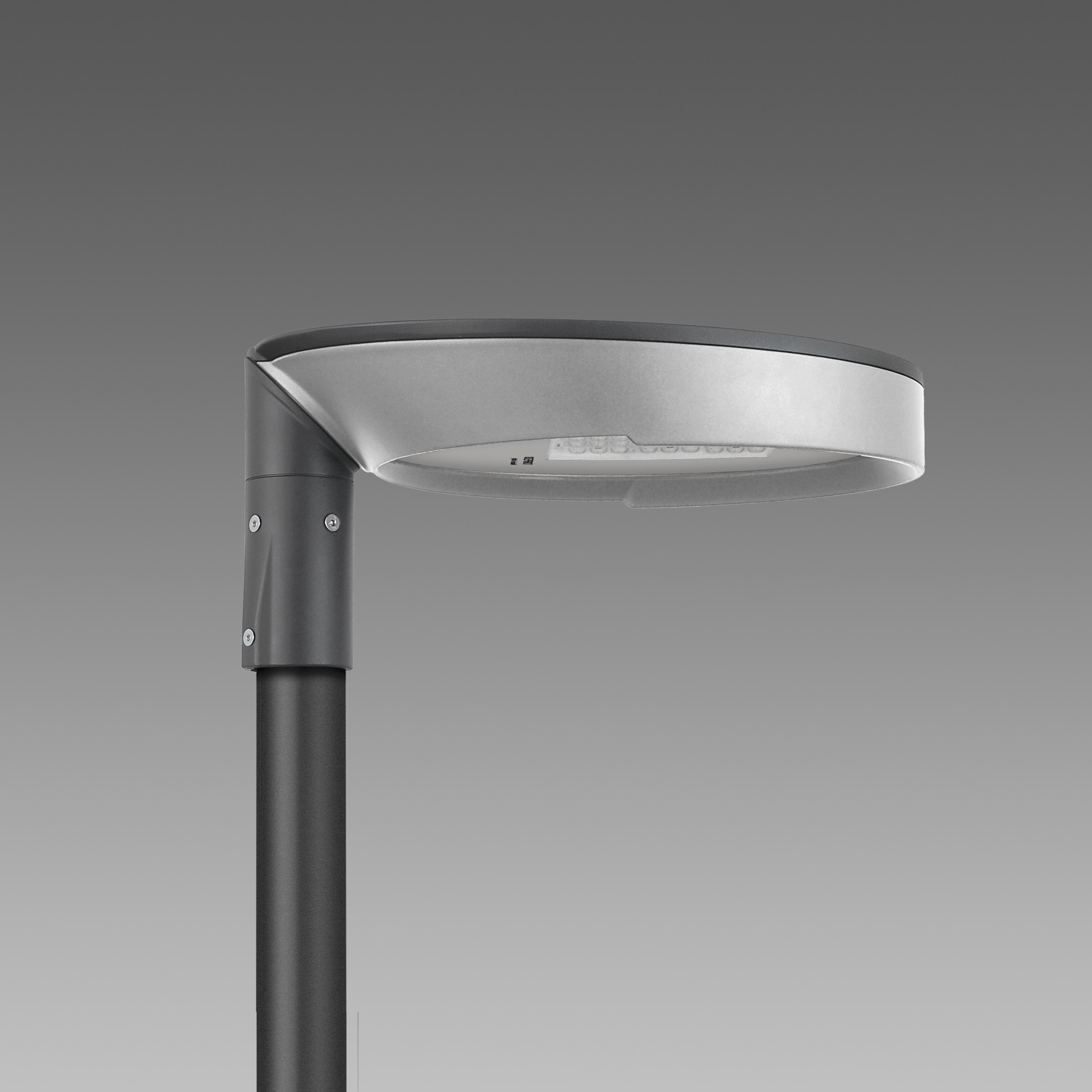 Disano - TORPEDO1244 Led 31W pose en top RAL7021 + gris asymetrique 3000K