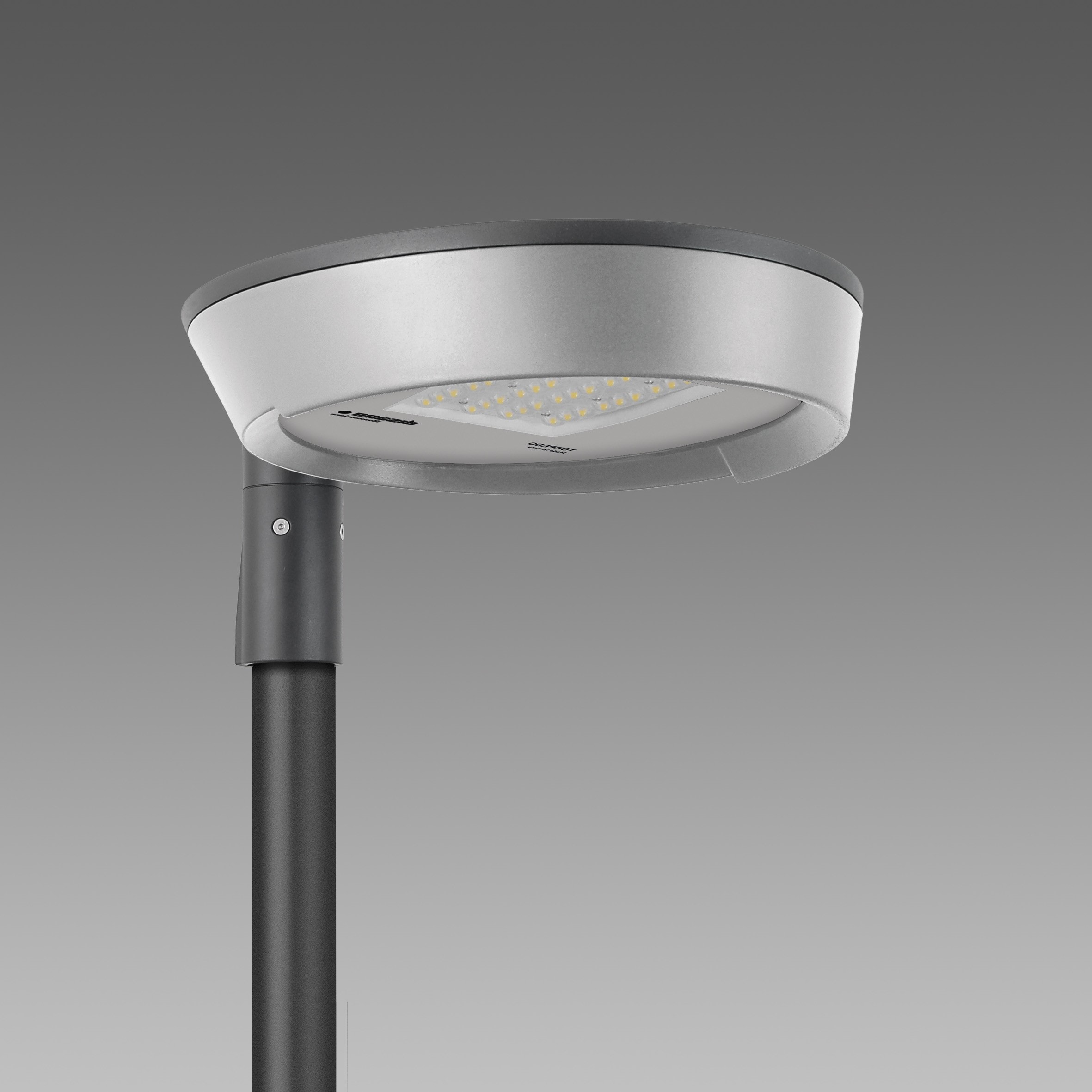 Disano - TORPEDO 1245 Led 22W pose en top RAL7021 +gris symetrique 3000K